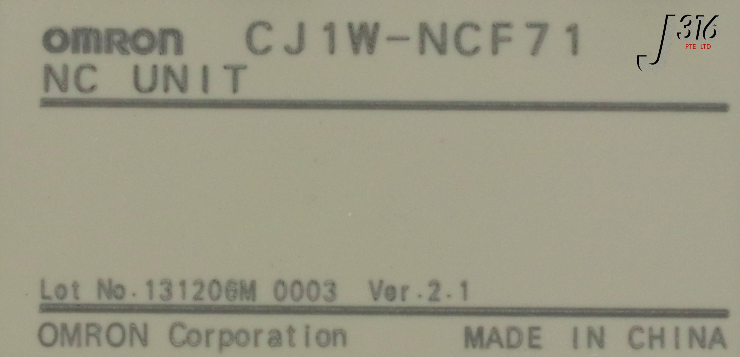 セイム 25398 OMRON NC UNIT NCF71 CJ1W-NCF71 | eBay